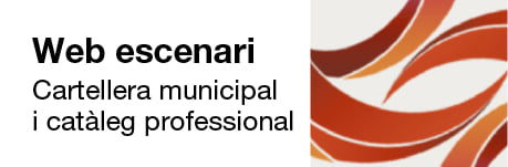 Web escenari: cartellera municipal i catàleg professional