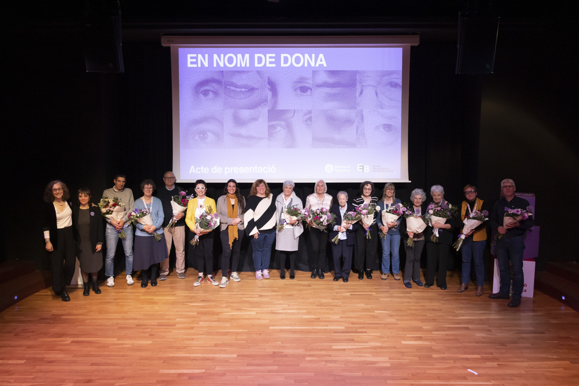 Acte de presentació del projecte a l'Espai Francesca Bonnemaison.