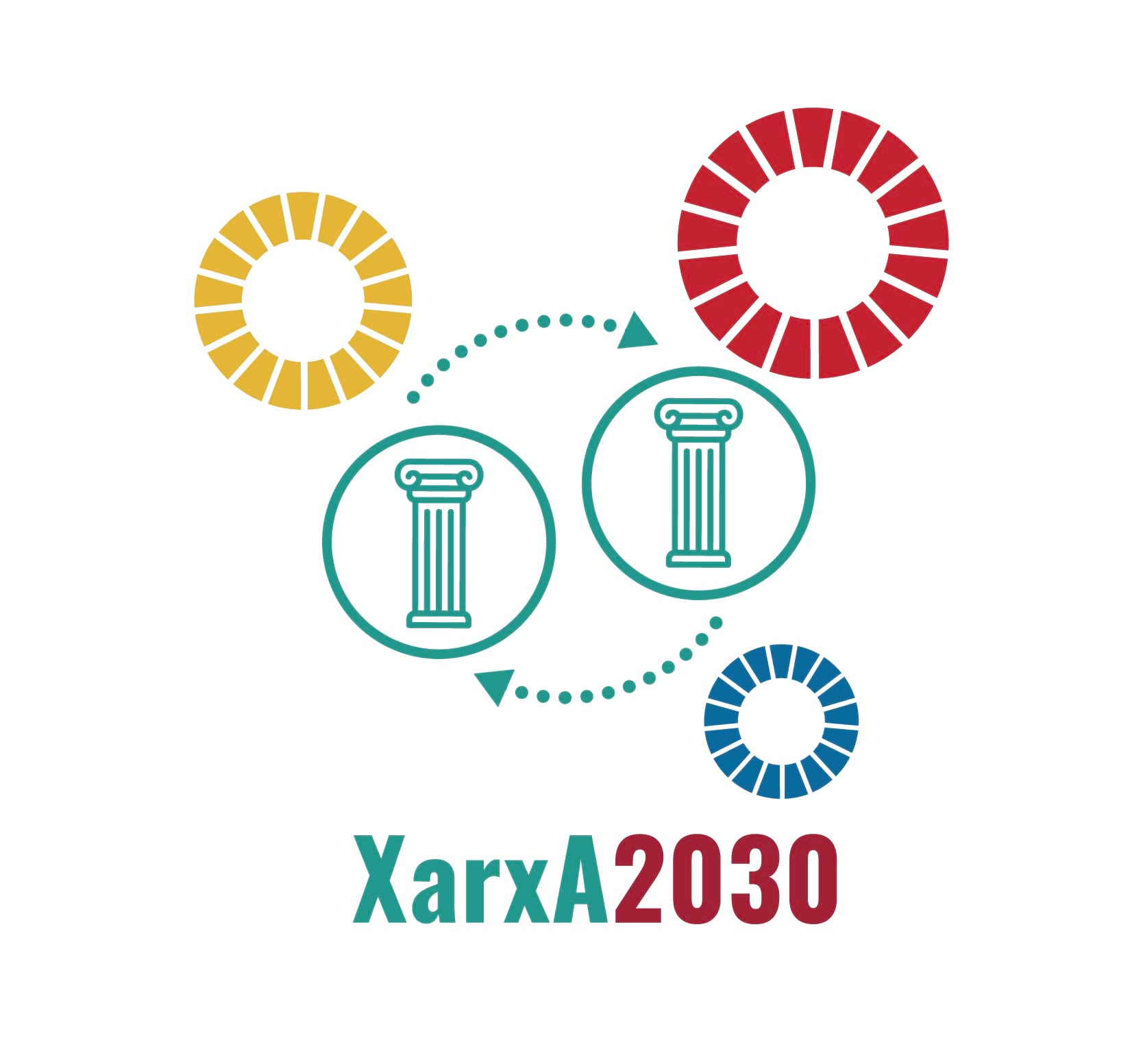 Logotip de la Xarxa 2030