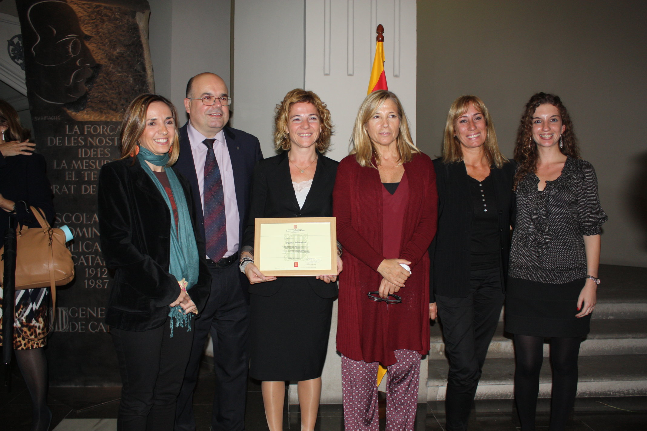 Reconeixement a la CORH en el marc dels Premis Alfons Ortuño de l'EAPC Reconeixement a la CORH en el marc dels Premis Alfons Ortuño de l'EAPC