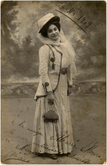 Margarida Xirgu i Subirà (1888-1969), 1909. MAE. Autoria: Cunill