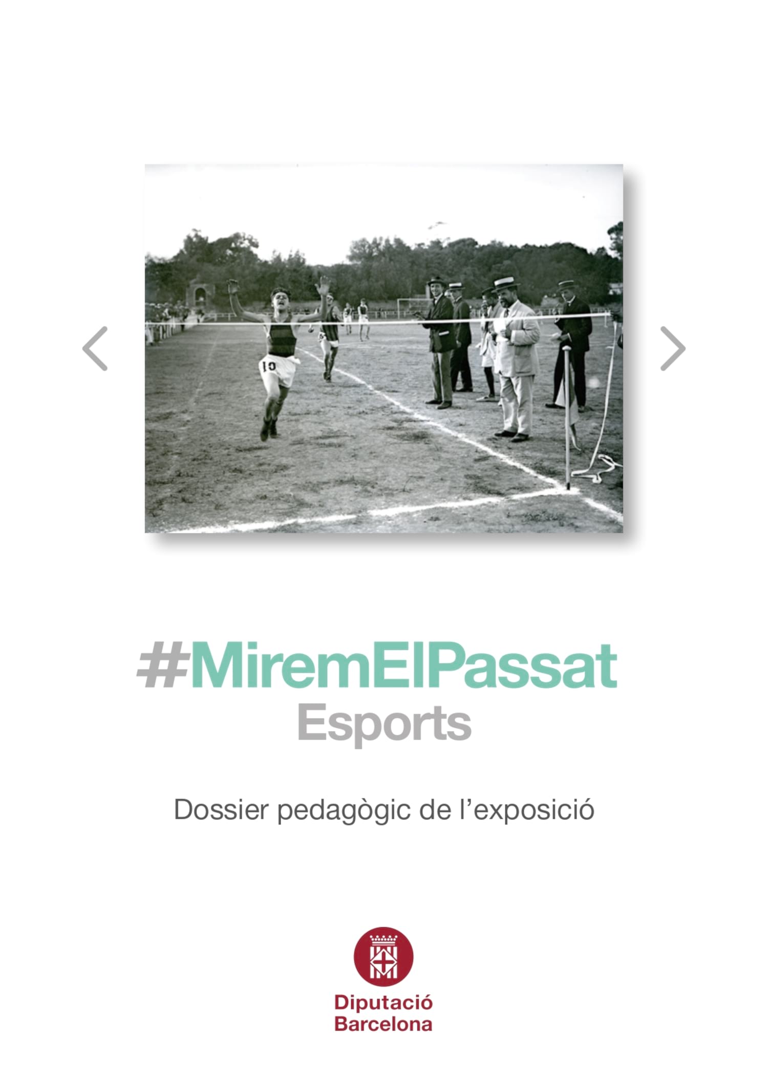 Dossier pedagògic #MiremElPassat esports