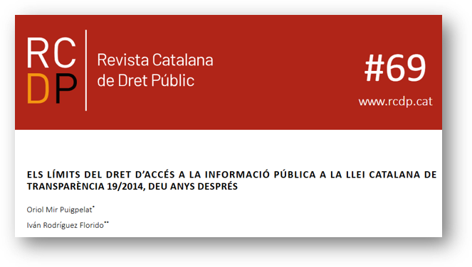Revista Catalana de Dret Públic