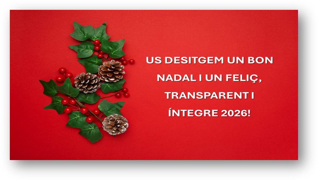 Bon Nadal i un feliç 2026!