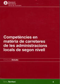 Competències en matèria de carreteres de les administracions locals de segon nivell