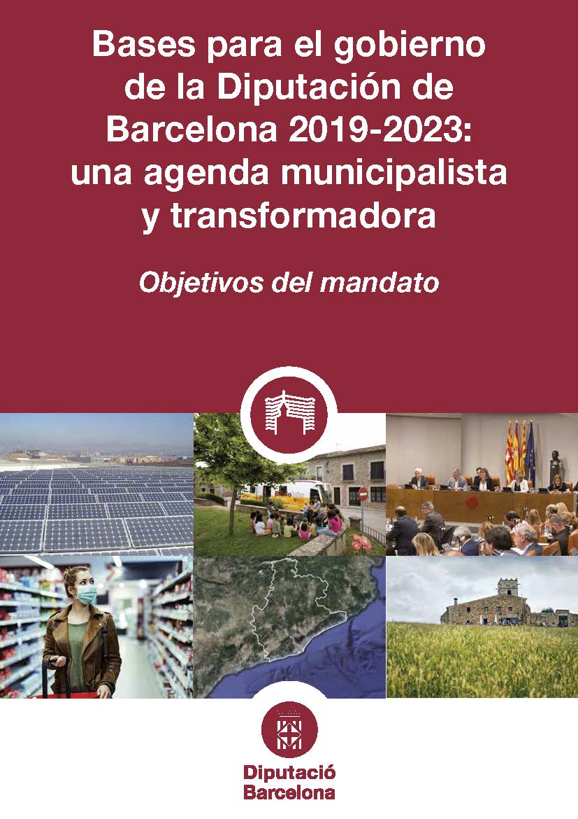 Bases para el gobierno de la Diputación de Barcelona 2019-2023