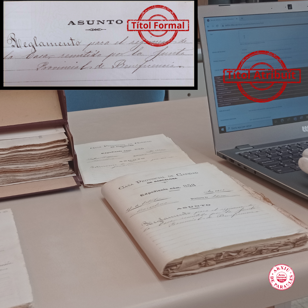 Muntatge descripció de documents