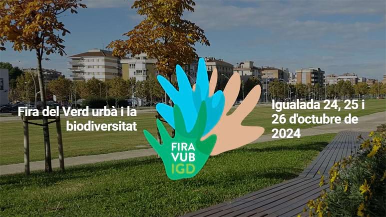 Cartell de la Fira del Verd Urbà i la Biodiversitat