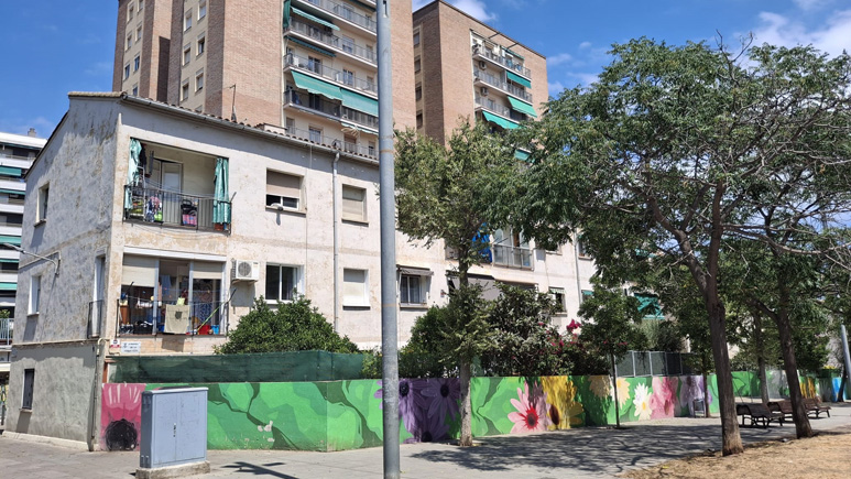 La Diputació de barcelona ha creat el banc de bones pràctiques en regeneració urbana d'entorns vulnerables. Foto: Diputació de Barcelona