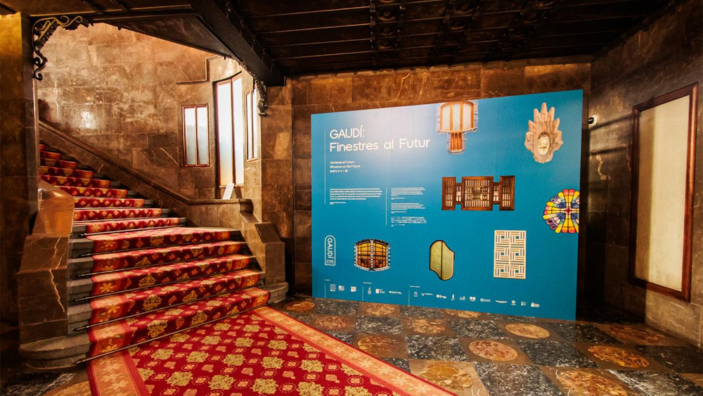 Exposició "Gaudí: Finestres al futur", al Palau Güell. Foto: Sergi Ramos / Diputació de Barcelona Exposició "Gaudí: Finestres al futur", al Palau Güell. Foto: Sergi Ramos / Diputació de Barcelona