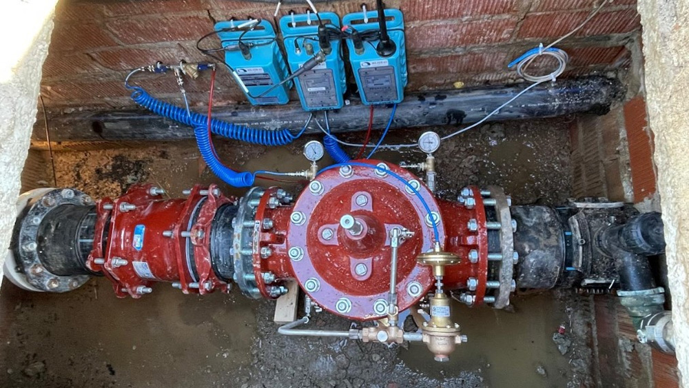 Un sistema de telecontrol de la xarxa d'abastament d'aigua. Foto: Diputació de Barcelona