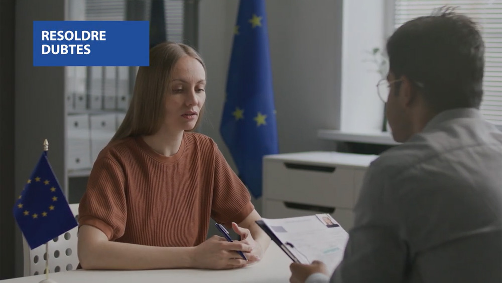 Europe Direct Barcelona és el punt d’informació que la Diputació de Barcelona té a disposició de la ciutadania per a qualsevol consulta relacionada amb la Unió Europea (UE). Foto: Diputació de Barcelona Europe Direct Barcelona és el punt d’informació que la Diputació de Barcelona té a disposició de la ciutadania per a qualsevol consulta relacionada amb la Unió Europea (UE). Foto: Diputació de Barcelona