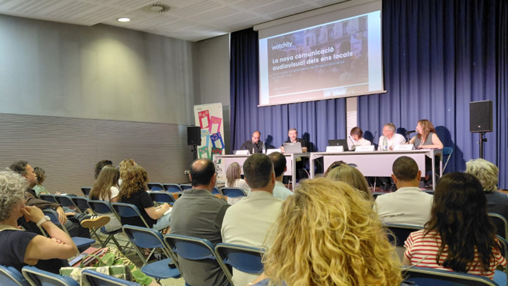 Sessió “Recursos dels mitjans de comunicació a disposició dels gestors públics”, al MAC 2026. Foto: Diputació de Barcelona Sessió “Recursos dels mitjans de comunicació a disposició dels gestors públics”, al MAC 2026. Foto: Diputació de Barcelona