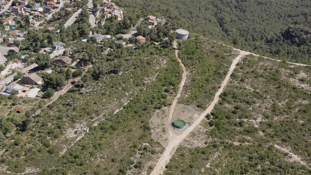 Punt d'aigua Puig Vicenç, a Vallirana. Foto: Òscar Ferrer / Diputació de Barcelona Punt d'aigua Puig Vicenç, a Vallirana. Foto: Òscar Ferrer / Diputació de Barcelona