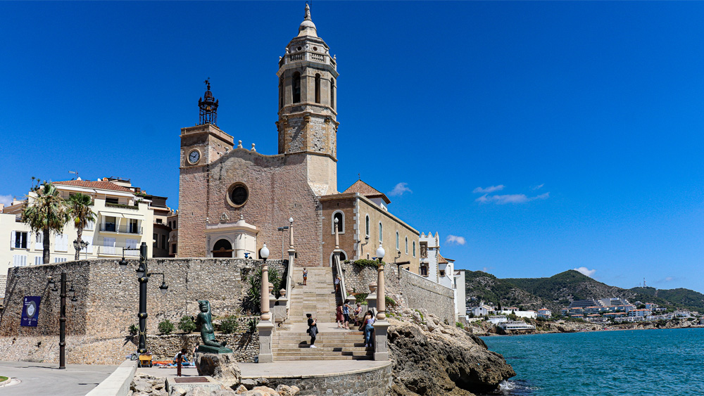 Església de Sant Bartomeu i Santa Tecla de Sitges. Foto: Ajuntament de Sitges