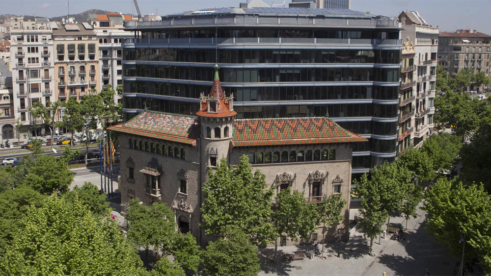 Can Serra, seu central de la Diputació de Barcelona. Foto: Diputació de Barcelona