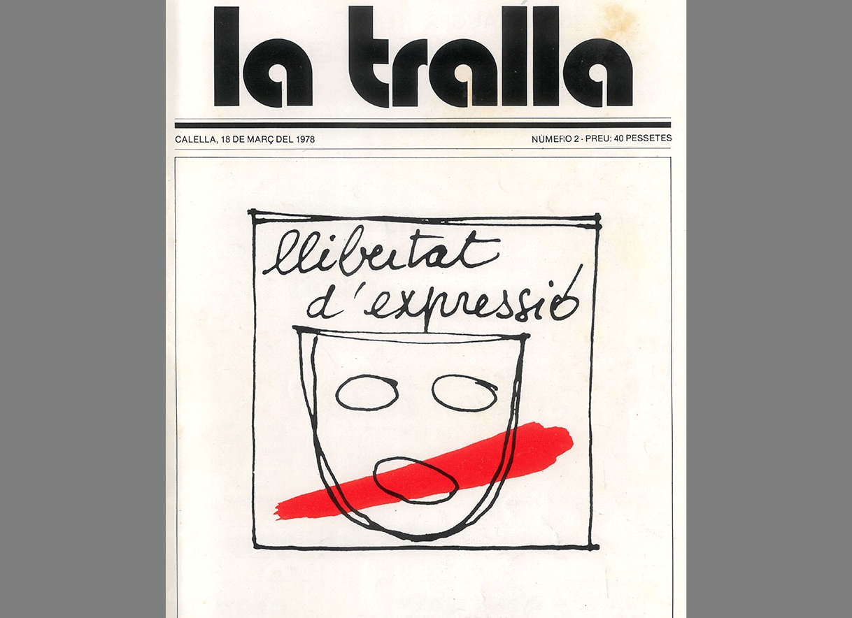 Portada de la revista La Tralla de Calella, 1978