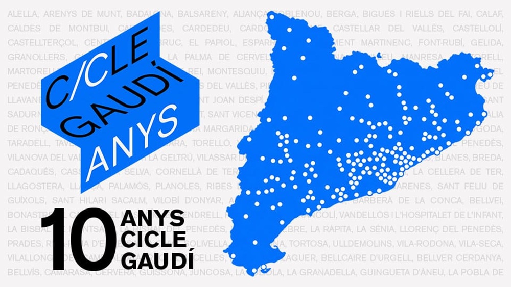 Imatge dels 10 anys del Cicle Gaudí