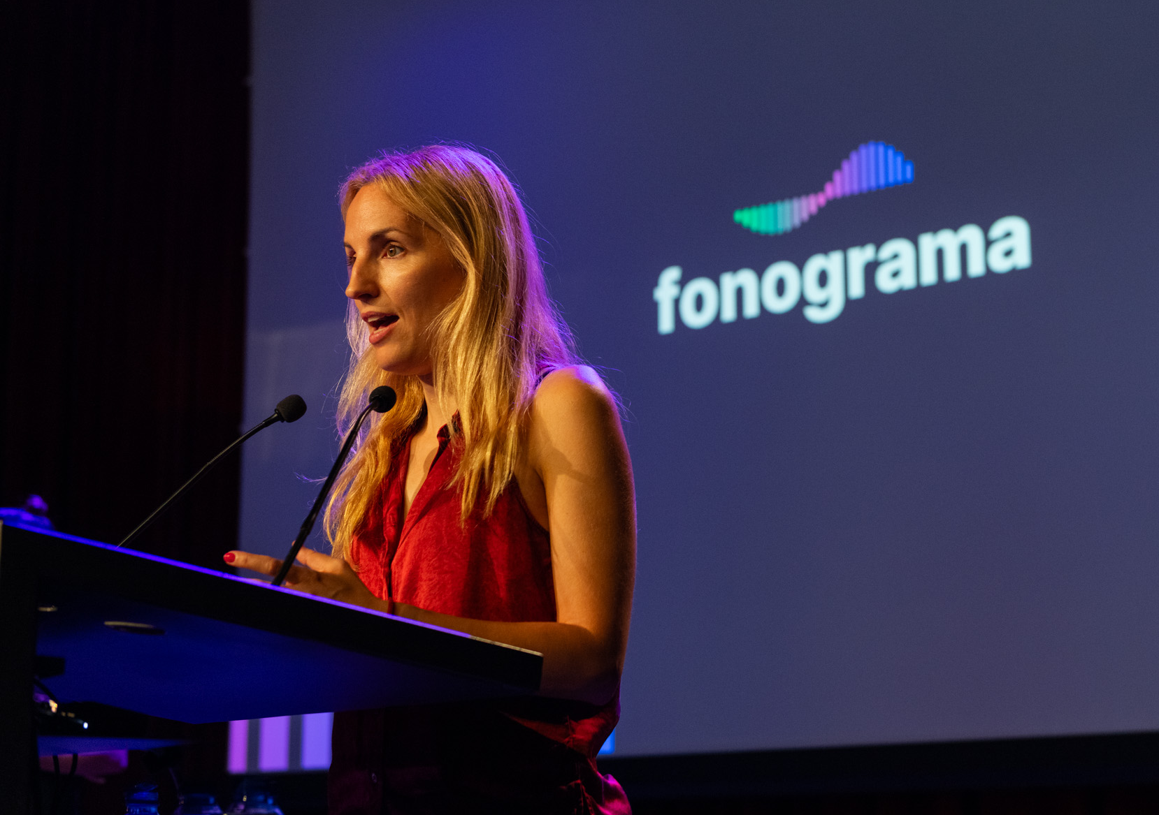La diputada adjunta Aïda Llauradó a Fonograma 2025