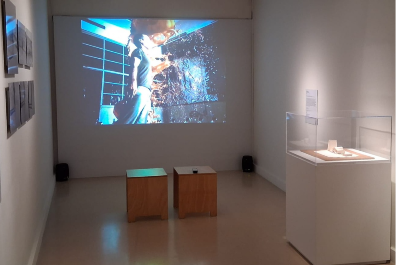 L'exposició, al Muxart de Martorell