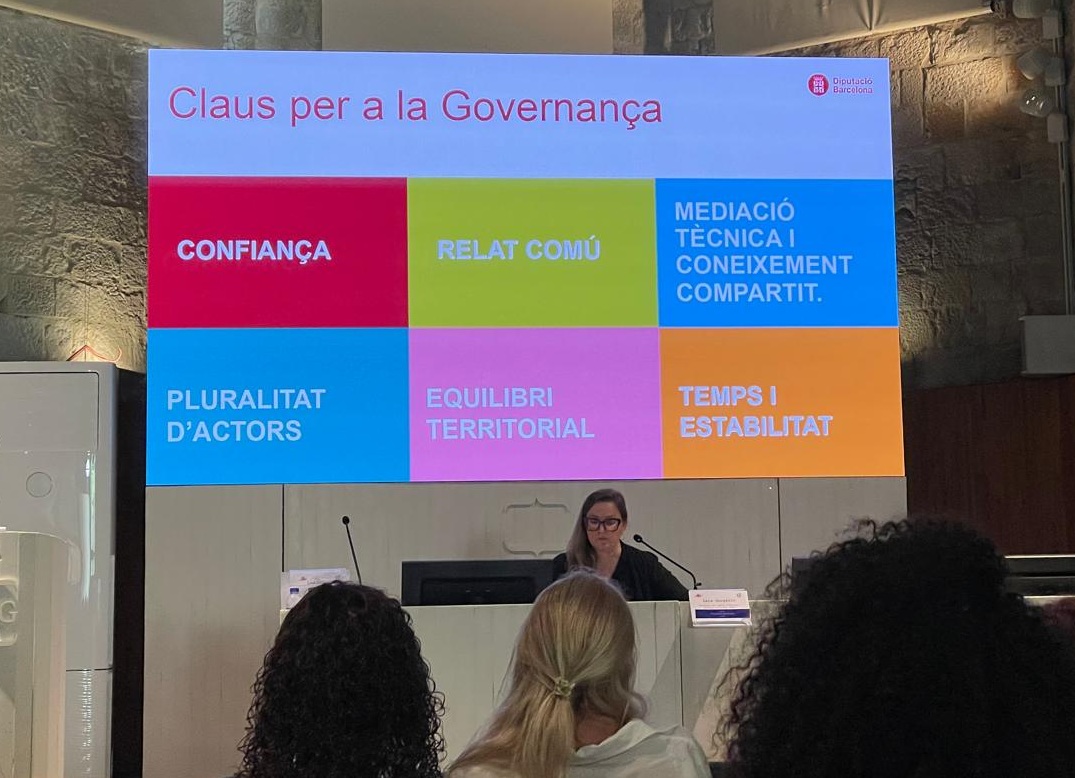 La cap del CERC, Laia Gargallo, a la jornada