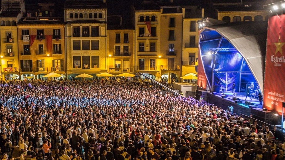 Concert a la Plaça Major de Vic