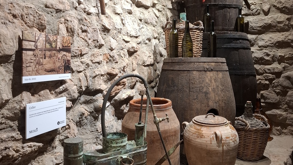 Interior del nou Museu de Rajadell