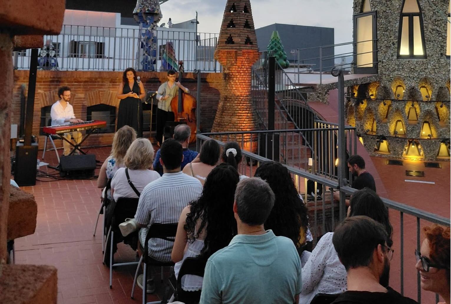 Concert al terrat del Palau