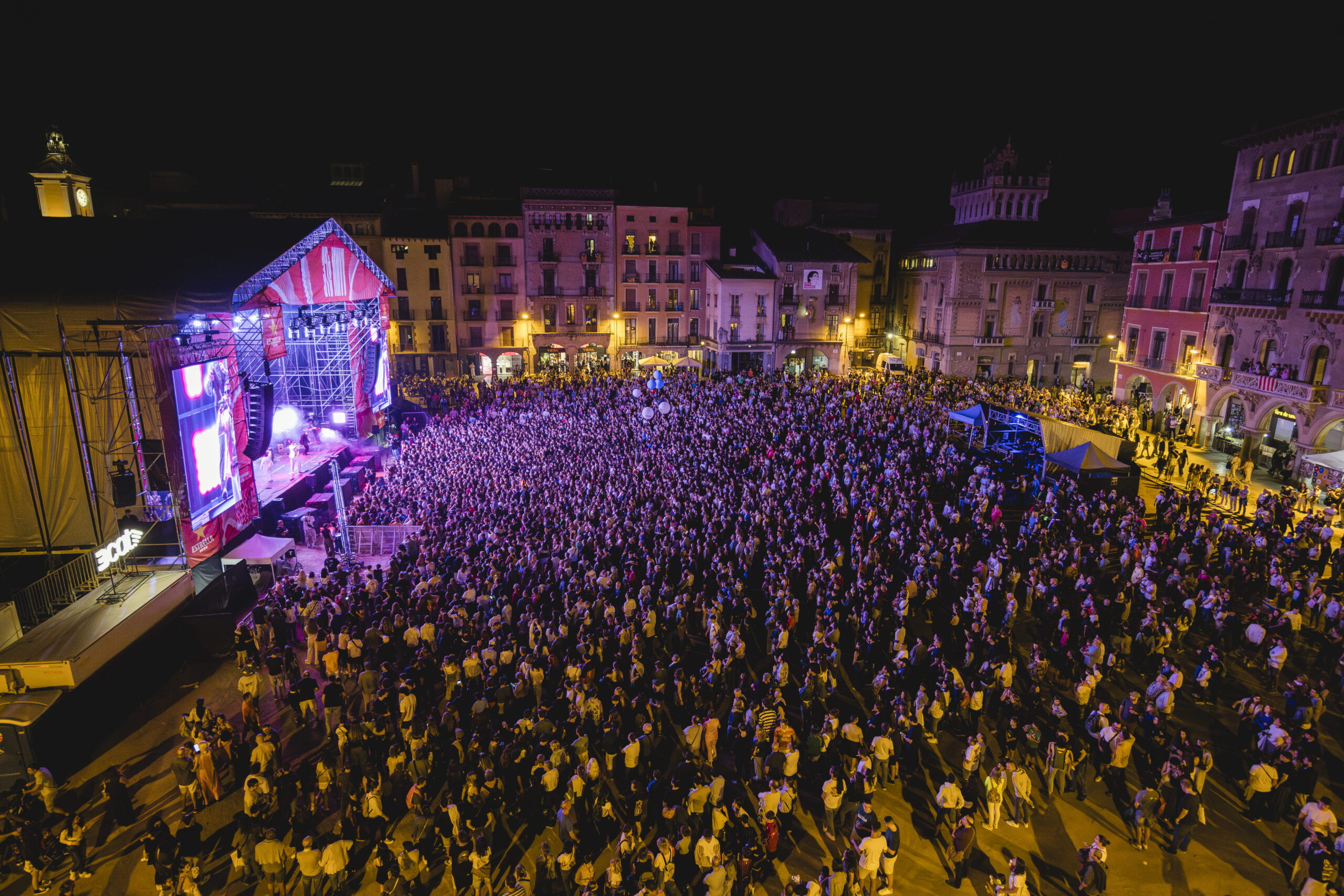 Concert a la Plaça Major de Vic