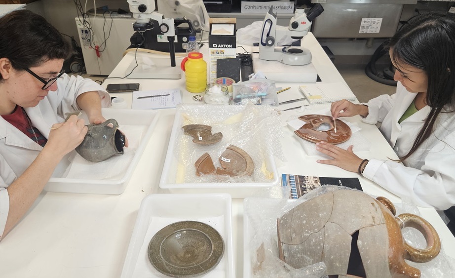 Tècniques al Laboratori de Conservació-Restauració