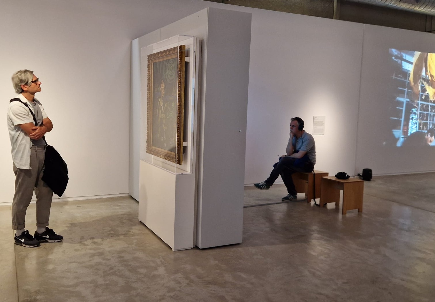 Visitants a la Sala Muncunill