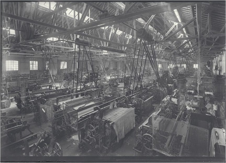 imatge Telers de Can Casas, c. 1930-1935, Llinars del Vallès. Arxiu Municipal de Llinars del Vallès.