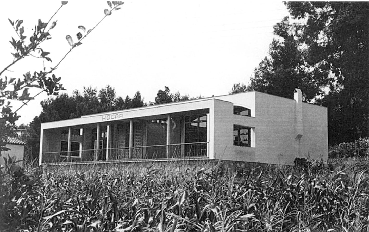 imatge Pavelló Sert. Fotografia: Pujol. Revista 'Nova Ibèria', febrer del 1937.