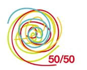 Logotip del Projecte 50/50