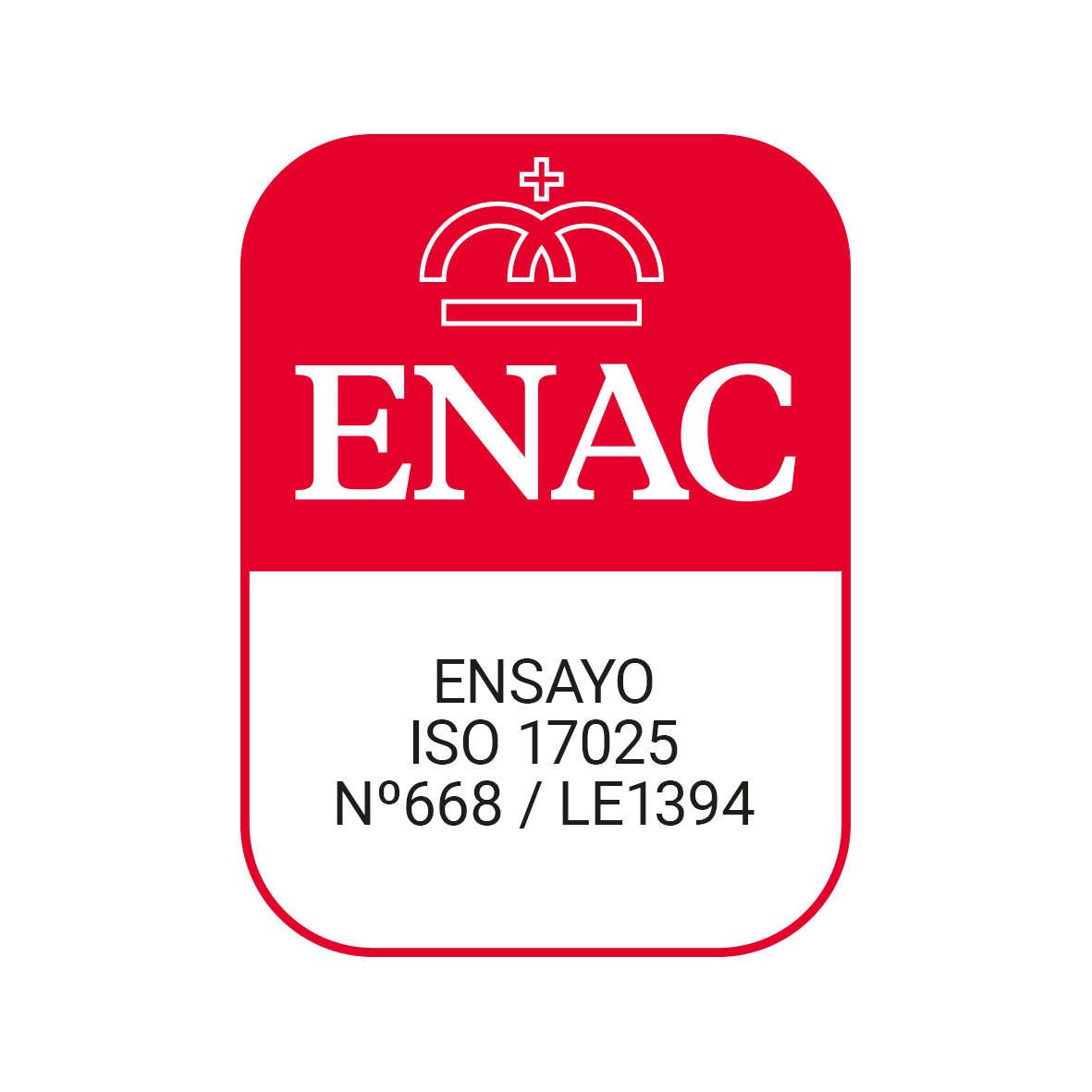 Logotip certificació ENAC