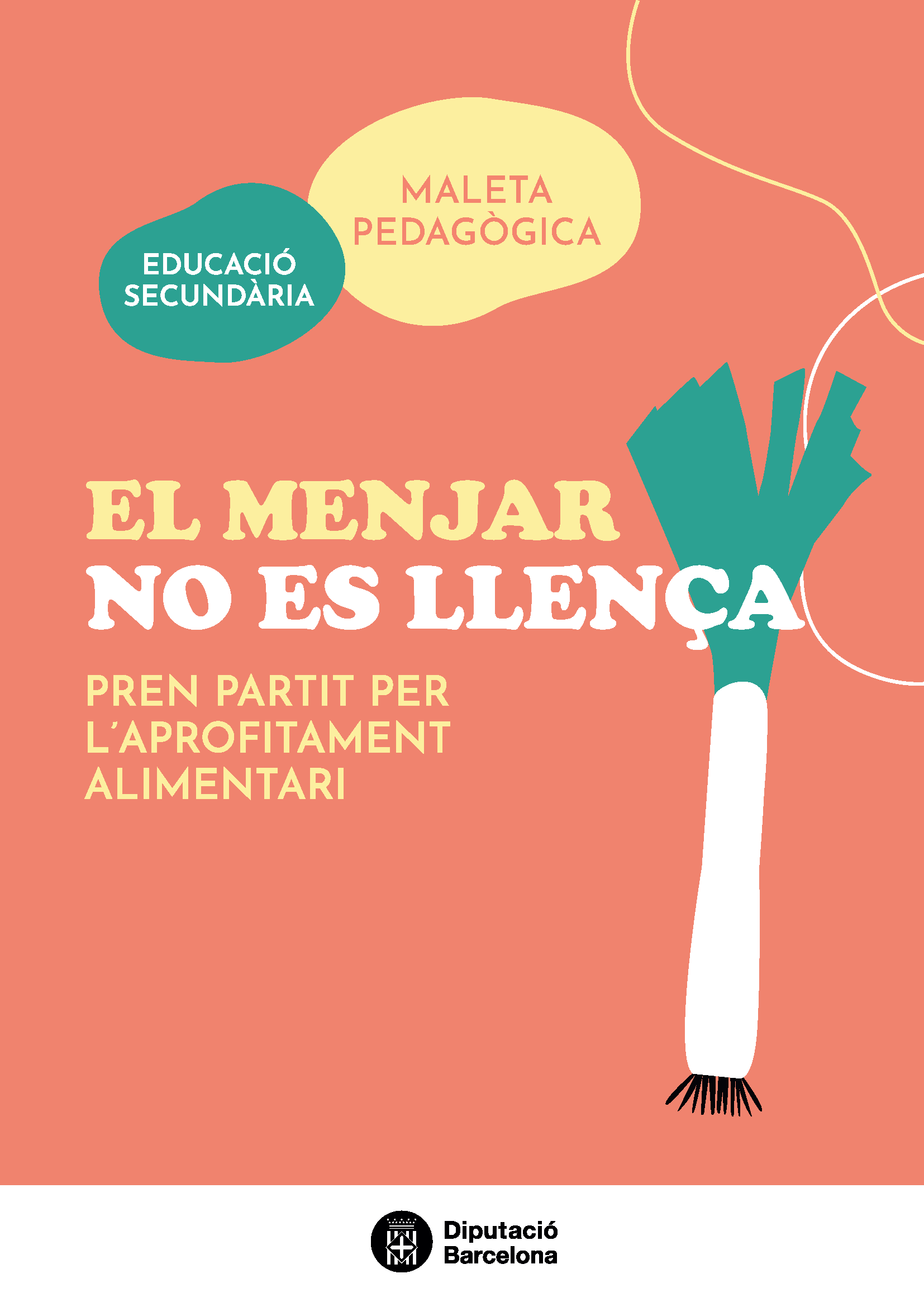 Coberta per El menjar no es llença. Educació secundària
