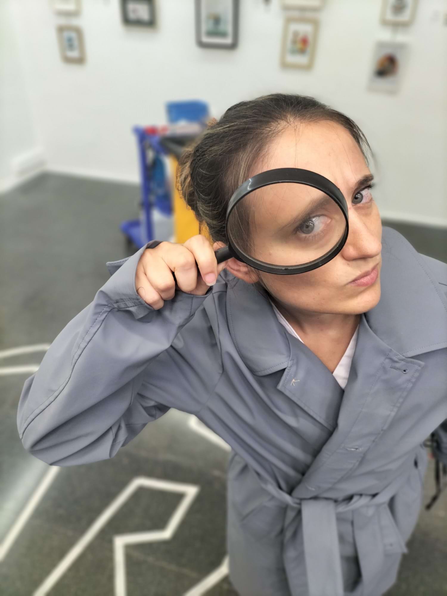Fotografia de la detectiu Purificació Aires