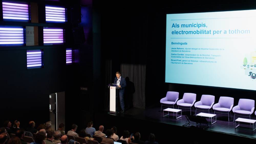Jesús Naharro, diputat delegat de Mobilitat Sostenible de la Diputació de Barcelona Jesús Naharro, diputat delegat de Mobilitat Sostenible de la Diputació de Barcelona