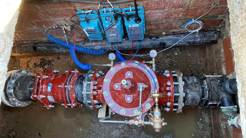 Sistema de telecontrol de la xarxa d'abastament d'aigua. Foto: Diputació de Barcelona Sistema de telecontrol de la xarxa d'abastament d'aigua. Foto: Diputació de Barcelona