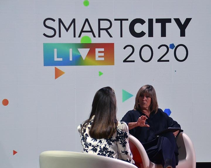 Núria Marín, a l'Smart City Live. Foto: Edgar Mata Roca / Diputació de Barcelona Núria Marín, a l'Smart City Live. Foto: Edgar Mata Roca / Diputació de Barcelona
