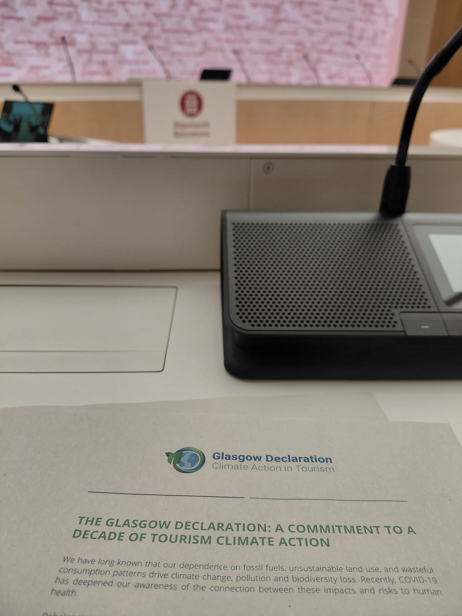 L'adhesió de la Declaració de Glasgow, aprovada pel ple de la Diputació de Barcelona. Foto: Diputació de Barcelona L'adhesió de la Declaració de Glasgow, aprovada pel ple de la Diputació de Barcelona. Foto: Diputació de Barcelona