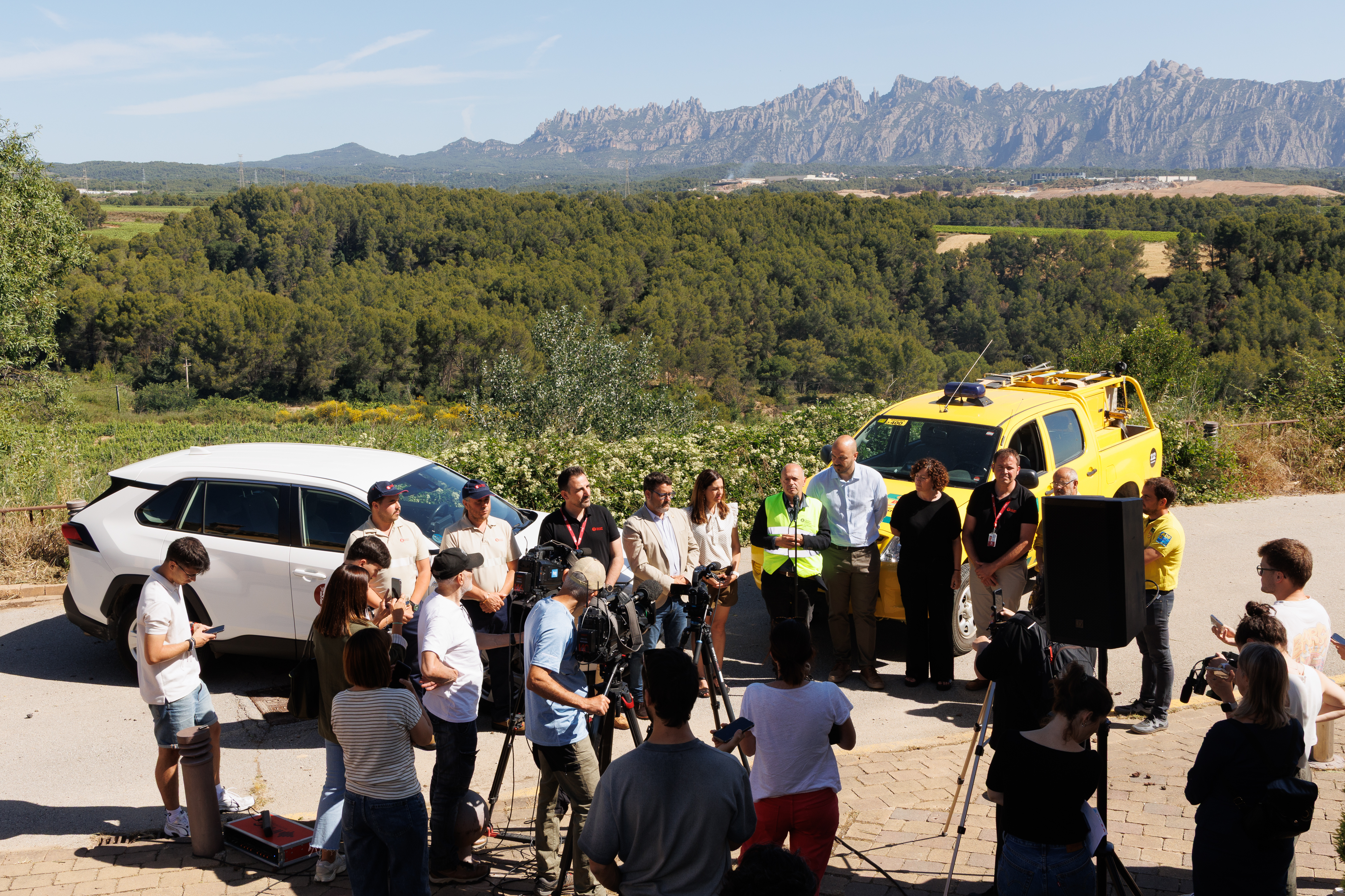 Presentació del PVI a la Finca de Can Bonastre, a Masquefa. Foto: Òscar Ferrer Presentació del PVI a la Finca de Can Bonastre, a Masquefa. Foto: Òscar Ferrer
