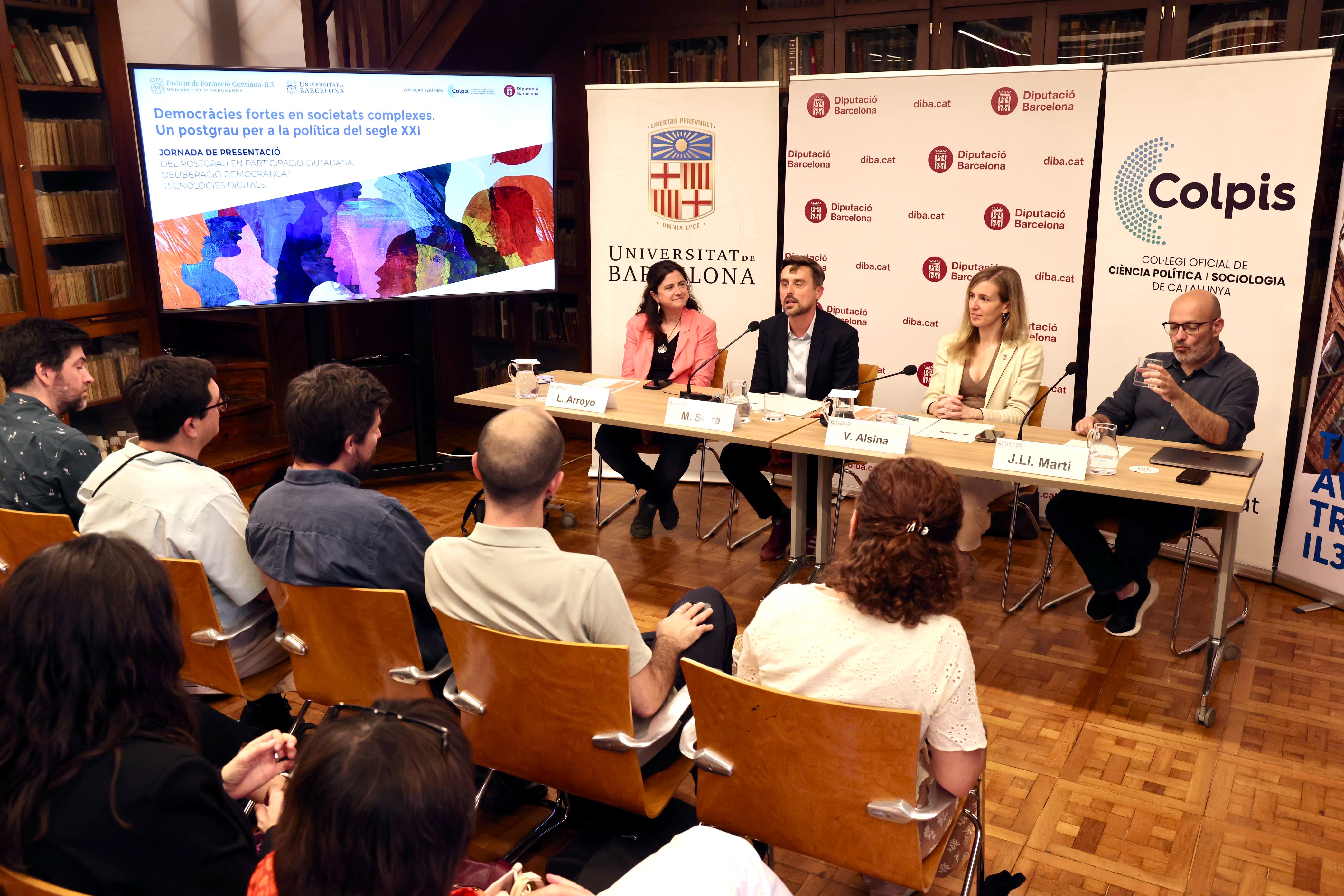 El postgrau s'impartirà de novembre de 2026 a maig de 2027. Foto: Xavier Subias / Diputació de Barcelona El postgrau s'impartirà de novembre de 2026 a maig de 2027. Foto: Xavier Subias / Diputació de Barcelona