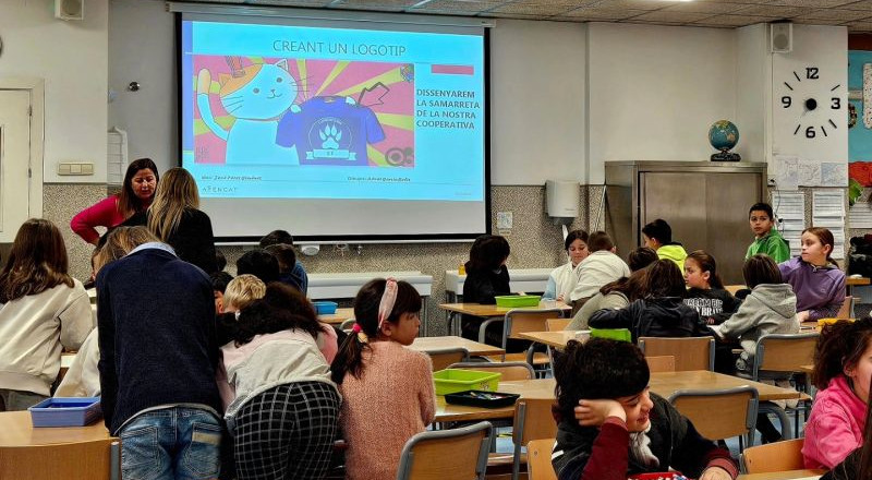 Taller del logotip d'ASENCAT curs 2023-24