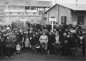 Vaga de miners, Potasas Ibéricas, 1934, Sallent. Arxiu Municipal de Sallent.