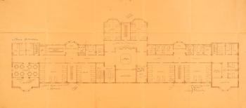 Pavelló Blau. Clínica Maternal i Ginecologia, segon pis, 1932. AGDB. Fons: Diputació de Barcelona. Autoria: Josep Goday. C-383, exp. 2.