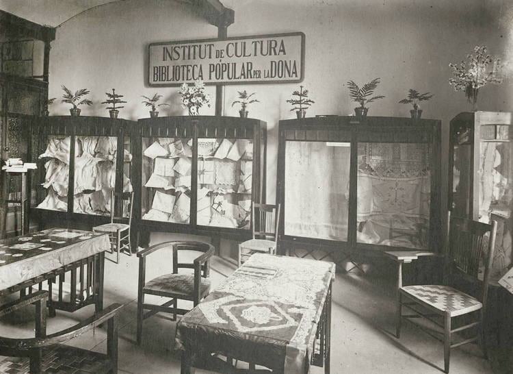 IV Exposició General Escolar, 1918. Fons: Institut de Cultura i Biblioteca Popular de la Dona. (CAT AGDB 1)