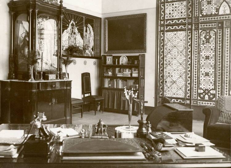 Despatx de Francesca Bonnemaison, c.1923. Autoria desconeguda. Fons: Institut de Cultura i Biblioteca Popular de la Dona. (CAT AGDB 1)