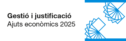 Gestió i justificació ajuts econòmics 2025