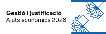 Gestió i justificació ajuts econòmics 2025